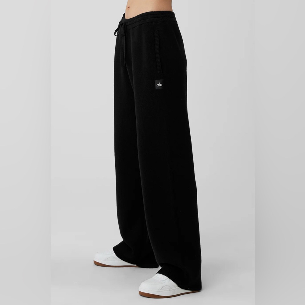 ALO Scholar Straight Leg Pants Black XL